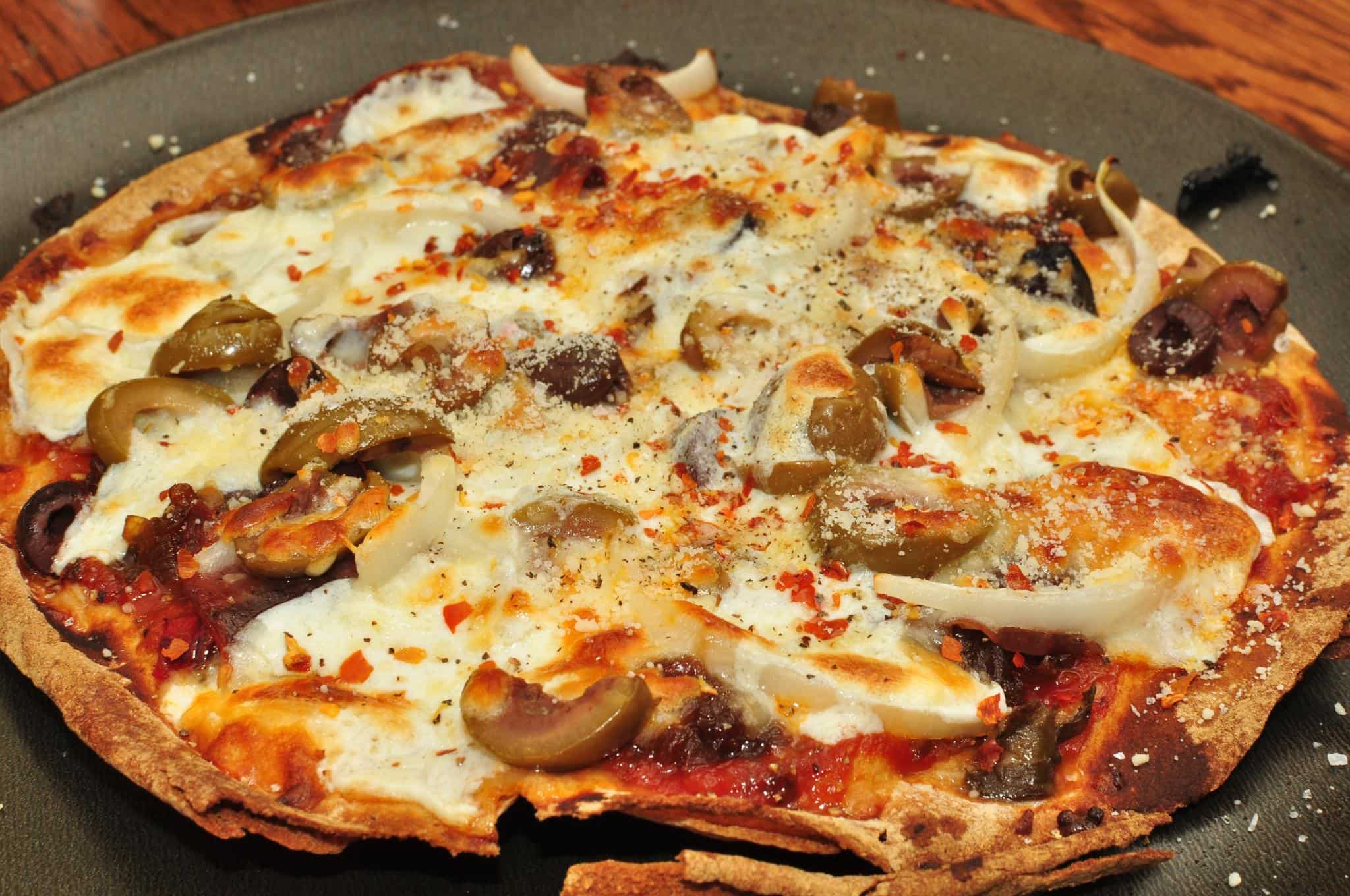 how to make healthy pizza 