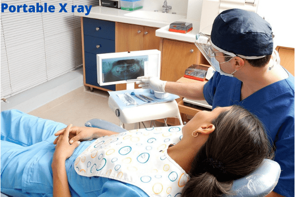 Portable x ray machine