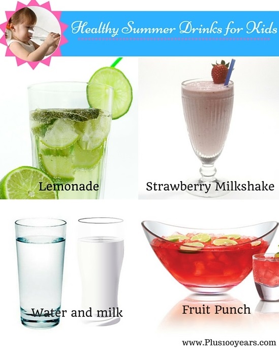 Healthy summer drinks for kids
