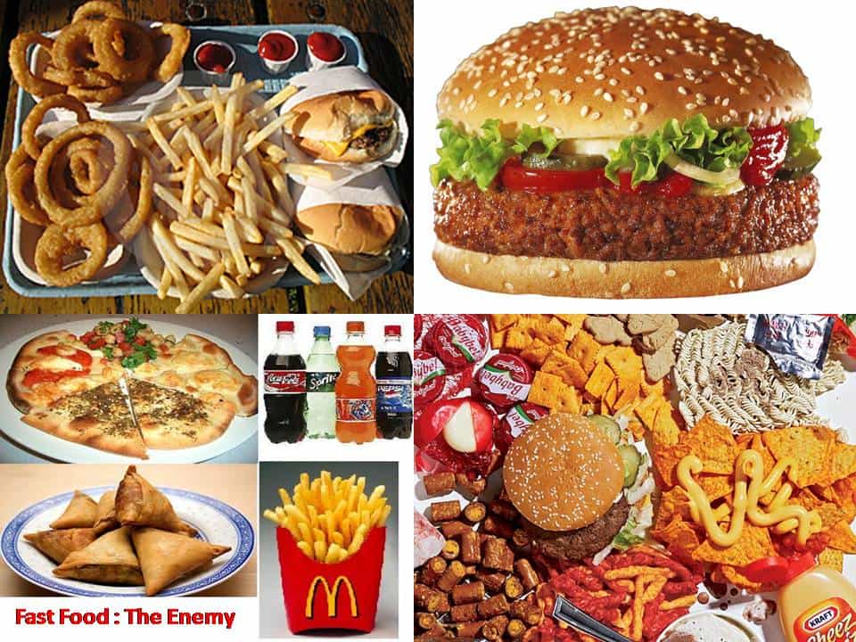 avoid eating junk food