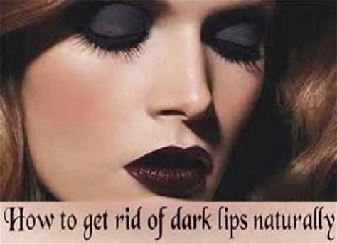 get rid of dark lips
