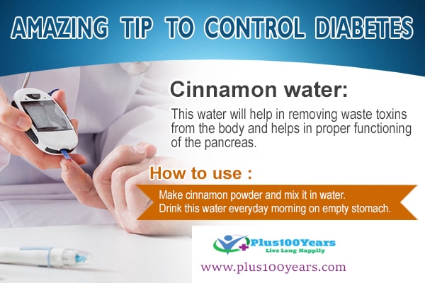 cinnamon water tip to control diabetes 
