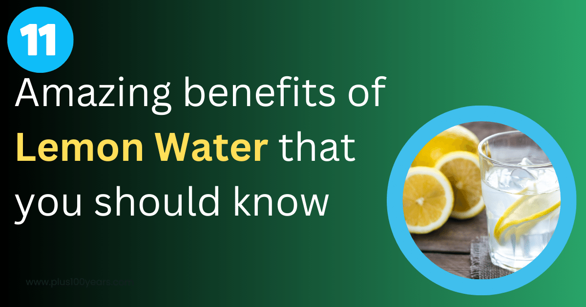 lemon water benefits 