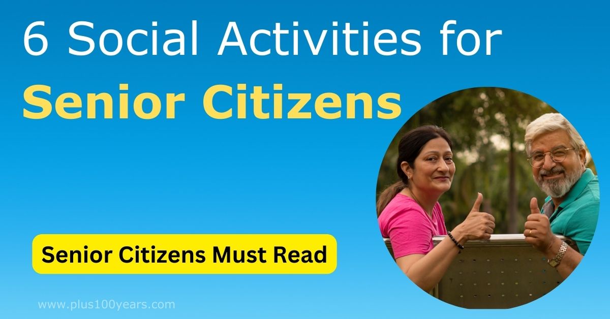 important social activities for senior citizens 