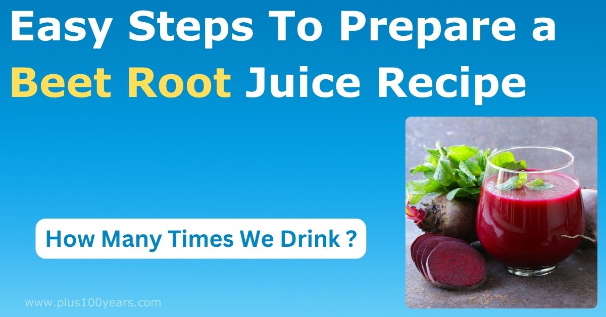 steps to prepare beetroot juice recipe 