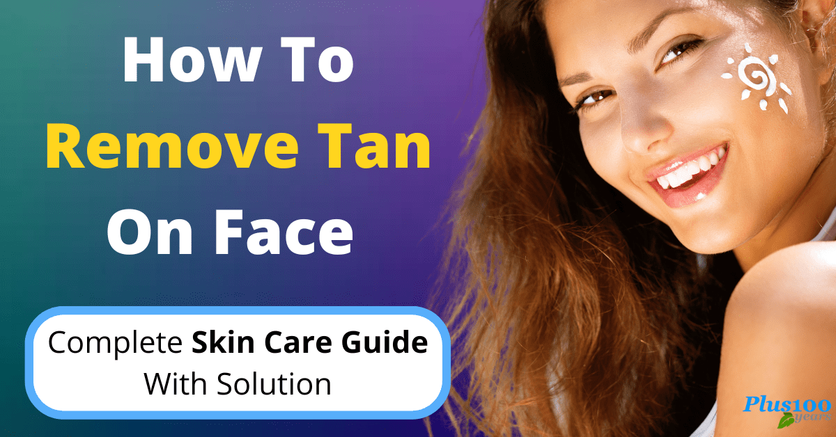 how to remove tan