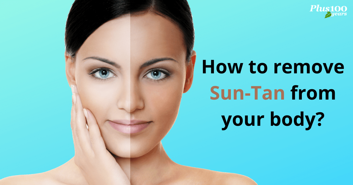 how to remove sun tan from your body 