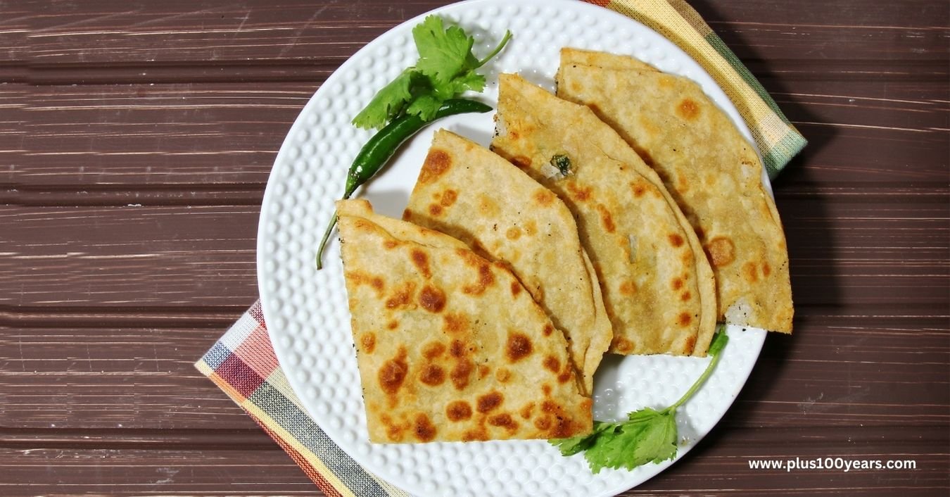 Methi Parata Making Process