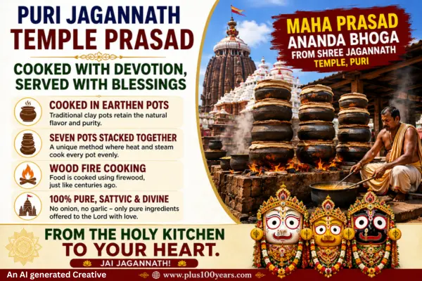 Puri Jagannath Temple Prasad Preparation Process