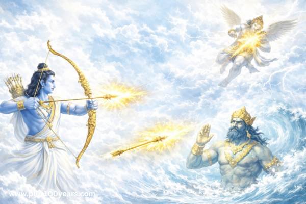 Lord Rama Using Brahmastra