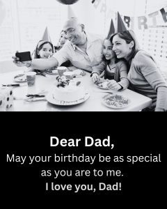 Unique Birthday wishes to father from son