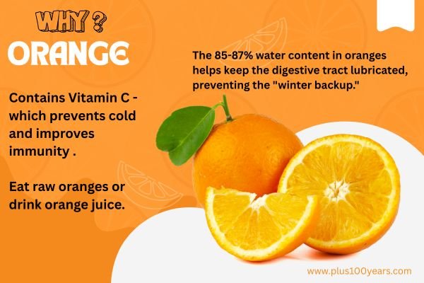 oranges benefits for winter season