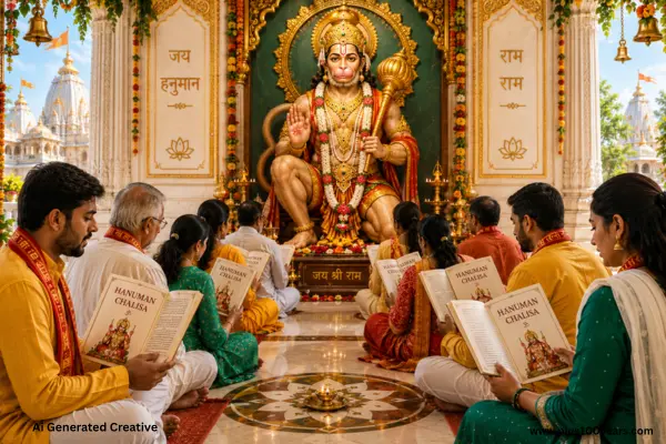 Hanuman Chalisa in English with Meaning