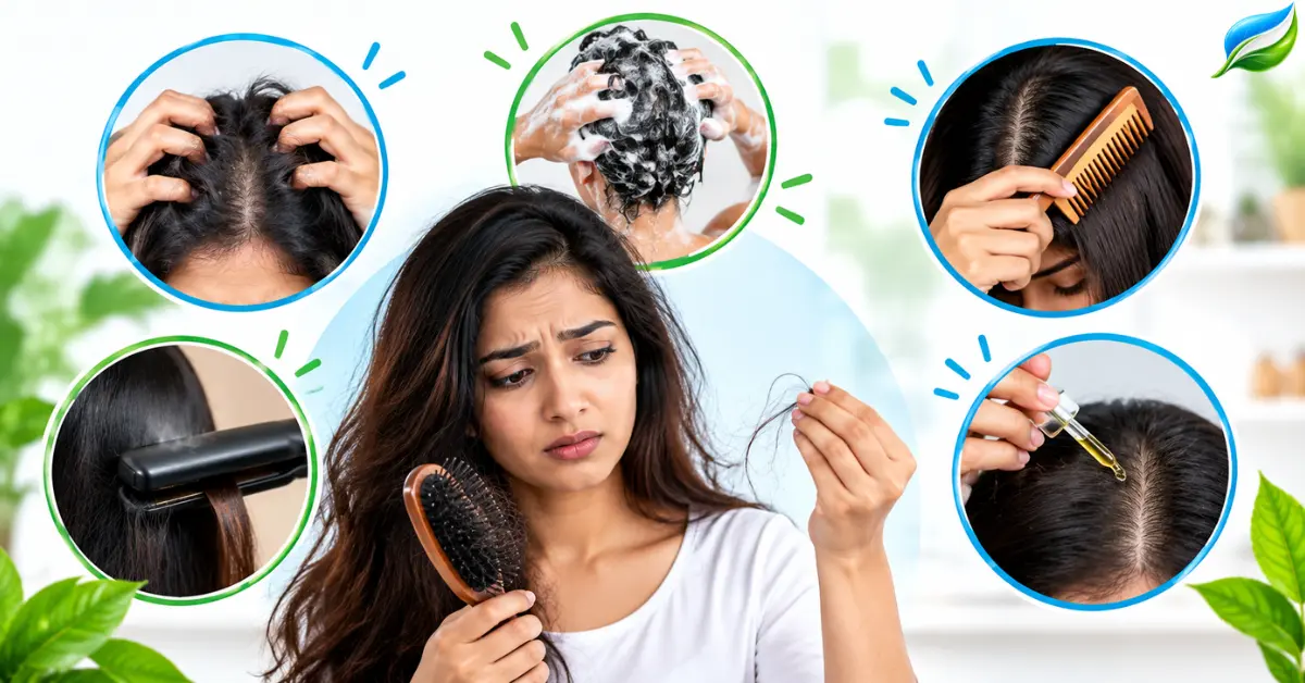 5 Scalp Habits That Could Be Making Your Hair Fall Worse